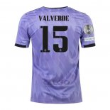 Maglia Real Madrid Giocatore Valverde Away 2022-2023