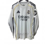 Maglia Real Madrid Home Manica Lunga 2025-2026