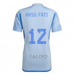 Maglia Spagna Giocatore Ansu Fati Away 2022