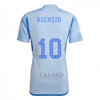 Maglia Spagna Giocatore Asensio Away 2022