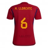 Maglia Spagna Giocatore M.llorente Home 2022