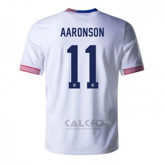 Maglia Stati Uniti Giocatore Aaronson Home 2024