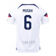 Maglia Stati Uniti Giocatore Musah Home 2022