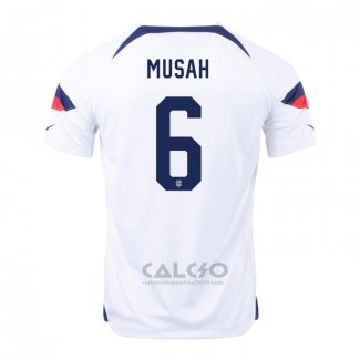 Maglia Stati Uniti Giocatore Musah Home 2022