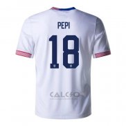 Maglia Stati Uniti Giocatore Pepi Home 2024