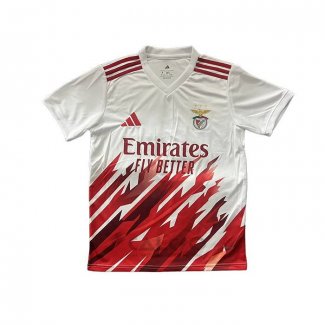 Maglia Benfica Special 2025-2026 Bianco Rosso Thailandia