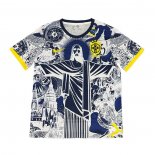 Maglia Brasile Jesus 2025-2026 Grigio