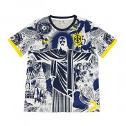 Maglia Brasile Jesus 2025-2026 Grigio