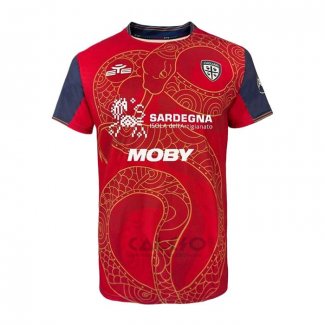 Maglia Cagliari Calcio Special 2024-2025 Rosso Thailandia