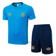 Tuta da Track Gremio Manica Corta 2025-2026 Blu - Pantaloncini