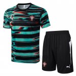 Tuta da Track Portogallo Manica Corta 2025-2026 Verde - Pantaloncini