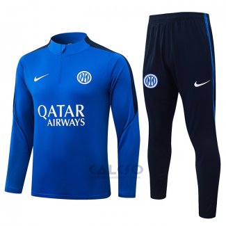 Tuta da Track di Felpa Inter Bambino 2026-2027 Blu