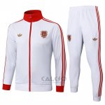 Tuta da Track di Giacca Bayern Monaco 125 Aniversario 2025-2026 Bianco