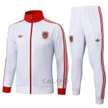 Tuta da Track di Giacca Bayern Monaco 125 Aniversario 2025-2026 Bianco