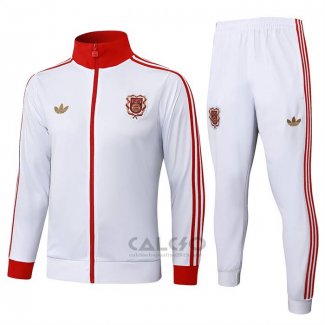 Tuta da Track di Giacca Bayern Monaco 125 Aniversario 2025-2026 Bianco