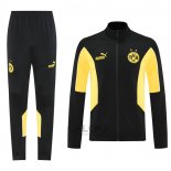 Tuta da Track di Giacca Borussia Dortmund 2025-2026 Nero