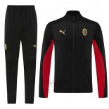 Tuta da Track di Giacca Milan 2024-2025 Nero