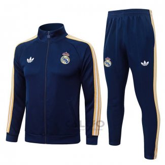 Tuta da Track di Giacca Real Madrid 2026-2027 Blu