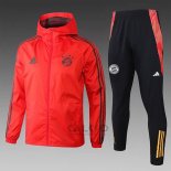 Tuta da Track di Giacca a Vento Bayern Monaco 2024-2025 Rosso
