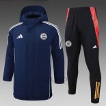 Tuta da Track di Invierno del Bayern Monaco 2024-2025 Blu
