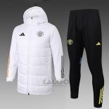 Tuta da Track di Invierno del Manchester United 2025-2026 Bianco