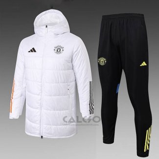 Tuta da Track di Invierno del Manchester United 2025-2026 Bianco