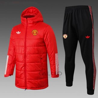 Tuta da Track di Invierno del Manchester United 2025-2026 Rosso