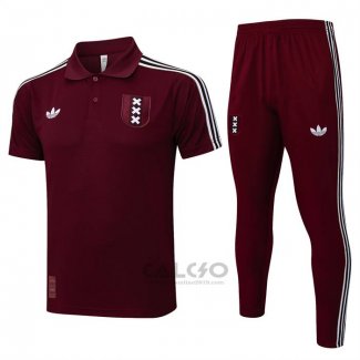 Set Polo Ajax 2025-2026 Rosso