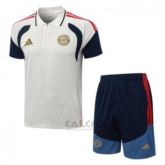 Conjunto Polo Bayern Monaco 2026-2027 Crema
