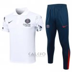 Conjunto Polo Paris Saint-Germain 2024-2025 Bianco
