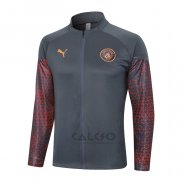 Giacca Manchester City 2023-2024 Grigio