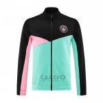 Giacca Manchester City 2024-2025 Nero e Verde