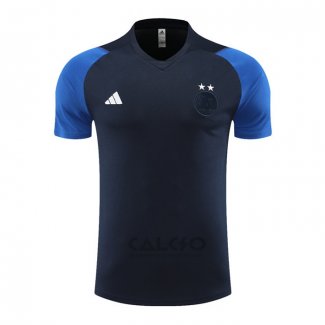 Maglia Allenamento Algeria 2023-2024 Blu