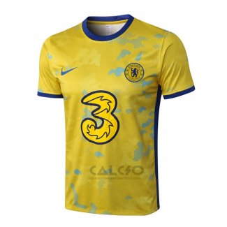 Maglia Allenamento Chelsea 2022-2023 Giallo