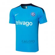 Maglia Allenamento Chelsea 2024-2025 Blu