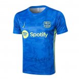 Maglia Allenamento FC Barcellona 2024-2025 Blu