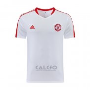 Maglia Allenamento Manchester United 2023-2024 Bianco