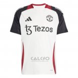 Maglia Allenamento Manchester United 2024-2025 Bianco