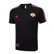 Maglia Allenamento Manchester United 2025-2026 Nero