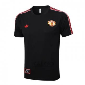 Maglia Allenamento Manchester United 2025-2026 Nero