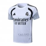 Maglia Allenamento Real Madrid 2025-2026 Bianco