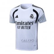 Maglia Allenamento Real Madrid 2025-2026 Bianco