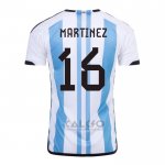 Maglia Argentina Giocatore Martinez Home 2022