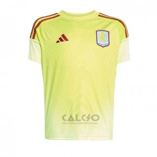 Maglia Aston Villa Portiere 2025-2026 Giallo