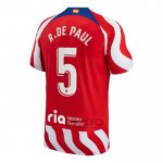 Maglia Atletico Madrid Giocatore R.de Paul Home 2022-2023