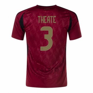 Maglia Belgio Giocatore Theate Home 2024