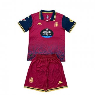 Maglia Deportivo La Coruna Away Bambino 2025-2026