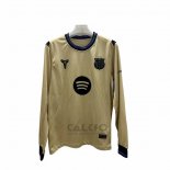 Maglia FC Barcellona Away Manica Lunga 2025-2026