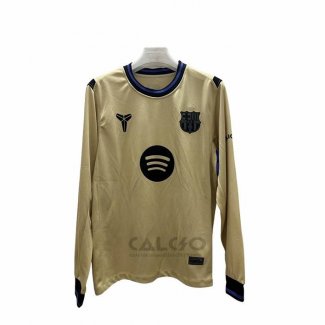 Maglia FC Barcellona Away Manica Lunga 2025-2026