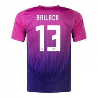 Maglia Germania Giocatore Ballack Away 2024